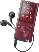 Walkman 4GB* MP3 Player with FM Radio - Red