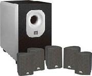 5.1-Channel Home Theater Speaker System with On-Wall Design and 100W Subwoofer