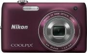 Coolpix S4100 14.0-Megapixel Digital Camera - Plum