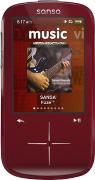 Sansa Fuze+ 4GB* MP3 Player - Red